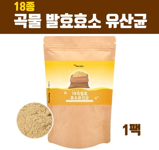 발효 곡물 효소 분말 가루 프로바이오틱스 유산균 18곡 곡물효소 배연정 천연 소화 효소제 국내산 건조 맥주효모 귀리 식이섬유 프락토올리고당 발효효소 효능 추천 아밀라아제 락타아제, 1개, 90g