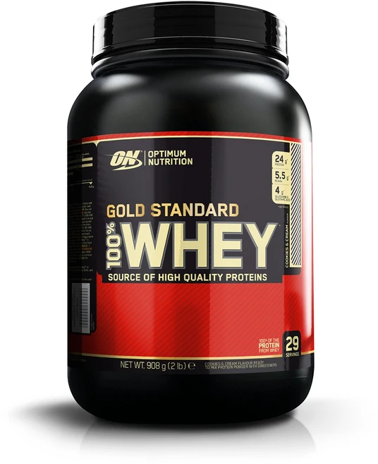 Optimum Nutrition Gold Standard 100% 100% & Whey(골드 스탠다드 유청) 쿠키 크림, 1개 - 쿠팡