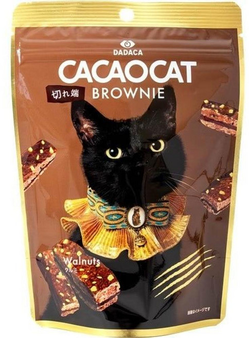 카카오캣 브라우니 월넛 스크랩, 18개, 60g