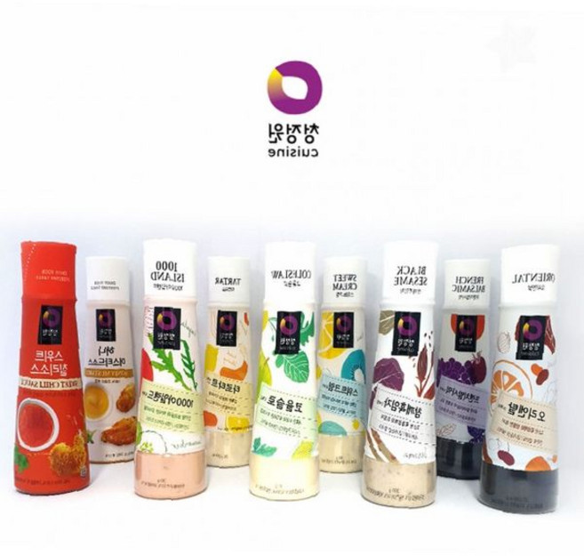 칠리 드레싱 샐러드 맛내기 조리 머스타드 양념 식탁 음식 소스 가정용 세트 요리, 1개, 상세페이지 참조g, 청정원 코울슬로드레싱315g