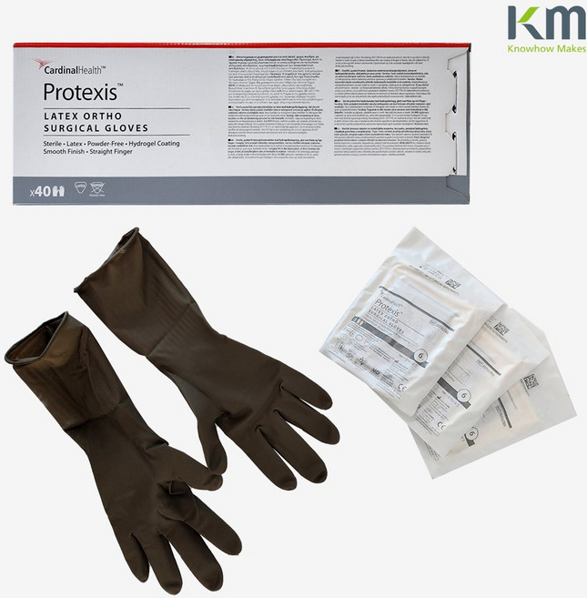 닥터엑스 카디널헬스 프로텍시스 오쏘 프리미엄 라텍스 수술장갑(정형외과) 40쌍 6/ 6.5/ 7/ 7.5/ 8/ 8.5/ PROTEXIS Ortho Surgical Glove, 7, 40세트