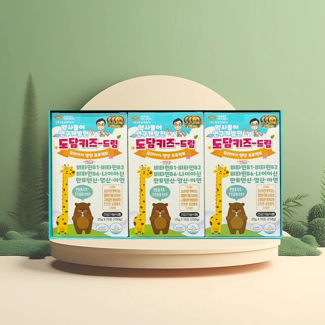 도담키즈 드림 우리아이 영양 프로젝트 (25gx10포x3EA), 30개, 25g - 쿠팡