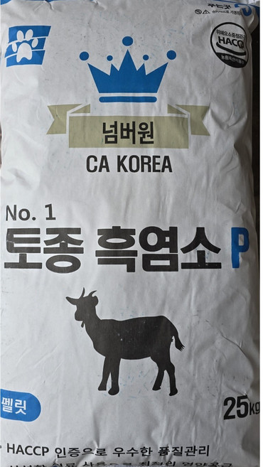 흑염소사료 25kg 펠렛 염소사료, 1개