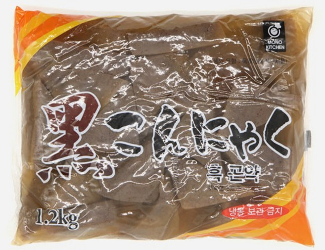 모노키친 흑곤약 냉장 1.2kg, 단품, 1개
