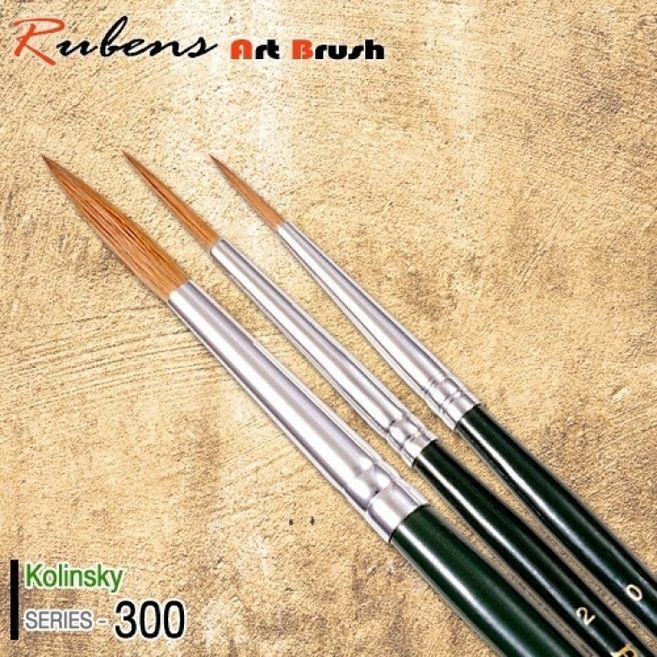 루벤스.300(세필)_1.5 KOLINSKY(1호), 단품, 1개