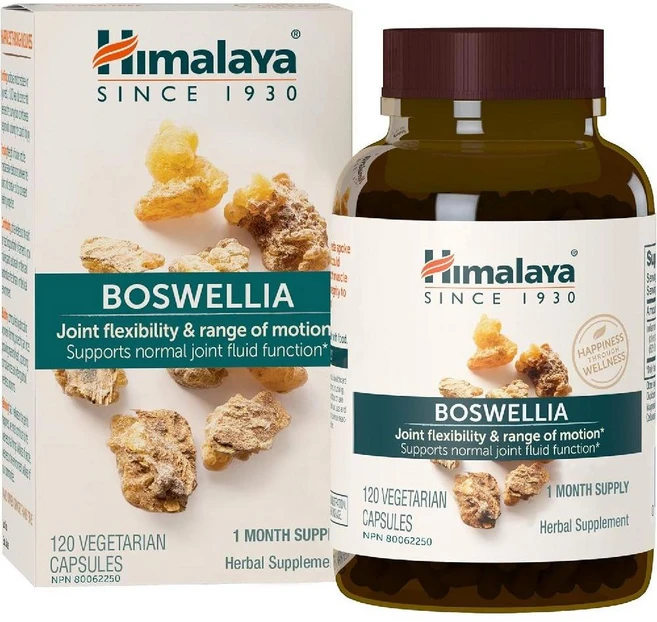 히말라야 보스웰리아 Boswellia 보스웰릭산 120베지캡슐, Boswellia Serrata, 1개, 120정 - 쿠팡