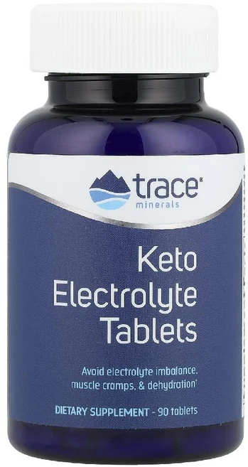 트레이스미네랄 케토 전해질 Keto Electrolyte Tablets 정제 90정, 1개 - 쿠팡