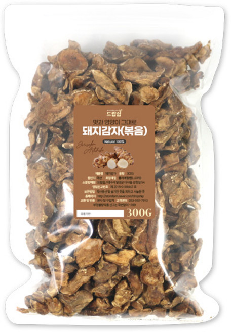 드랍쉽 돼지감자(볶음) 국산 300g, 돼지감자[볶음] 국산 300g, 1개