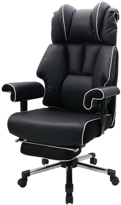 RM디자인 프라임 고급 침대형 게이밍 컴퓨터 의자, 프라임-블랙