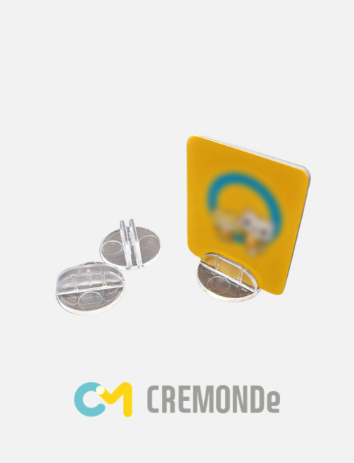 크레몽 고품질 보드게임용 카드 고정 스탠드 (24mm) 원형 카드스탠드 말꽂이, 1개