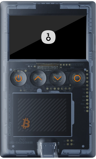 OneKey 원키 하드웨어 월렛 가상화폐 코인 개인용 콜드월렛 암호화폐 보관 지갑, Classic 1S Pure BTC-Only