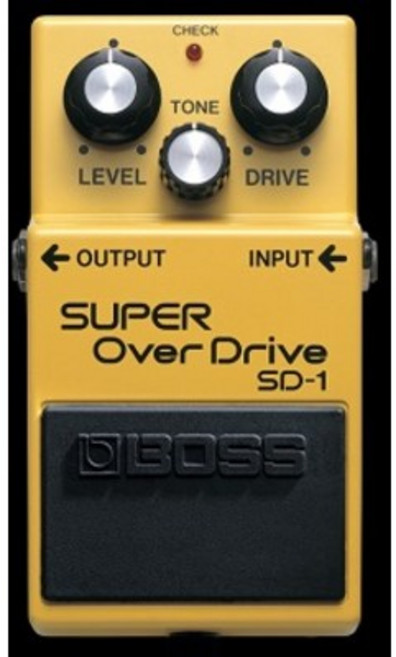 보스 이펙터 오버드라이버 SD1 SD-1, 1개