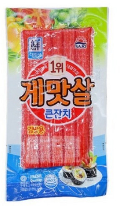 사조대림 큰잔치 게맛살, 20개, 150g