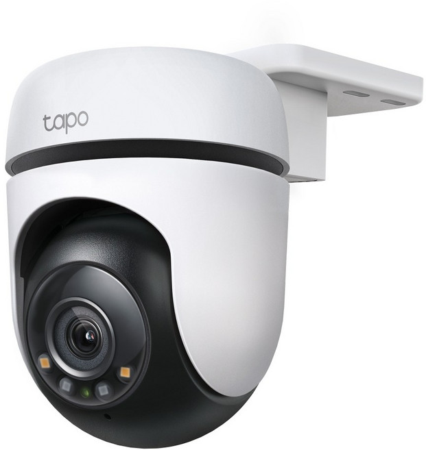 tapo 戶外無線網路攝影機 2K超高解析度 360度監控 彩色夜視 IP65防水, 白色, Tapo C510W