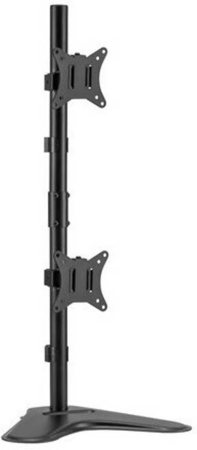 카멜마운트 폴타입 상하 듀얼 모니터 스탠드 FMS32V, 1개, 블랙