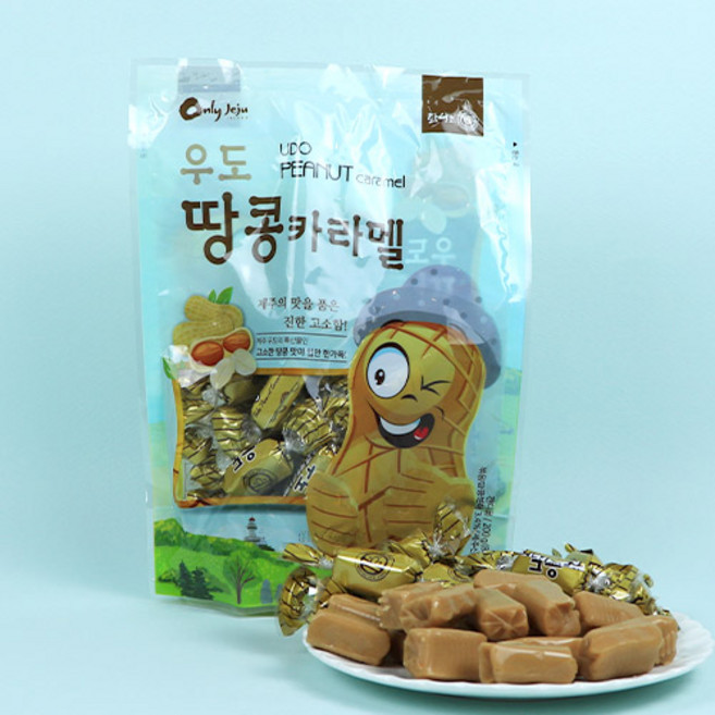 고소한 우도땅콩카라멜 200g / 360g, 1개
