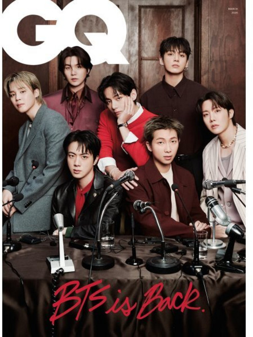 GQ KOREA 지큐 코리아 BTS (월간) : 3월 [2026] : 표지 : BTS, 두산매거진, 두산매거진 편집부