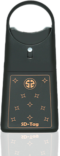 2025년형 에스디펜스 태그 타입 호신용 스프레이 SD-Tag 매트 블랙, 1개