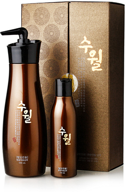 수월 명품 한방 샴푸 수월액 기획세트 550+150ml 정수리탈모예방샴푸, 150ml