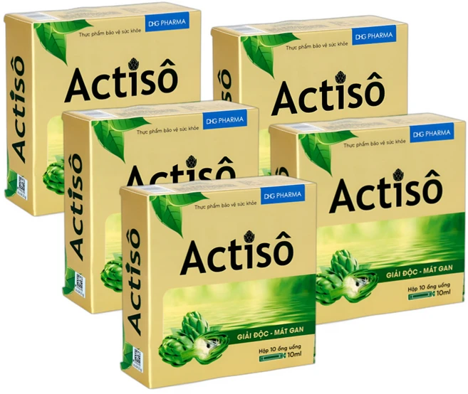 베트남 아티소 앰플 아티초크 약국템 DHG PHARMA extract, 5박스, 100ml - 쿠팡