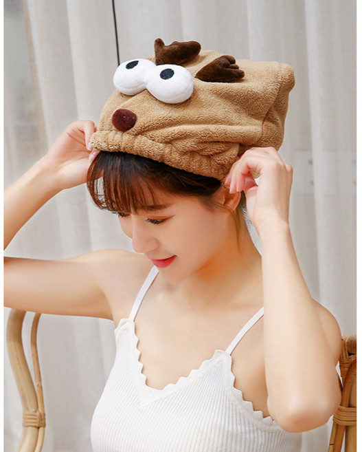 온리코 동물 타월모자, 1개