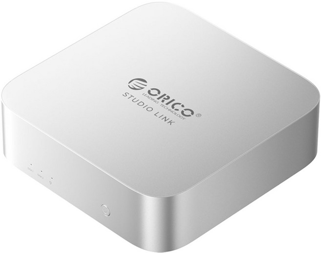 오리코 StudioLink 더블 2.5인치 SATA 외장 하드 드라이브 인클로저 MC25R, 1개