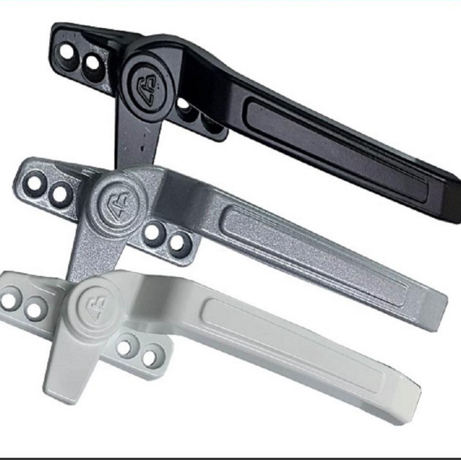 알미늄 프로젝트창문 일자핸들 PJ창문 손잡이, 좌측, 백색, 1개