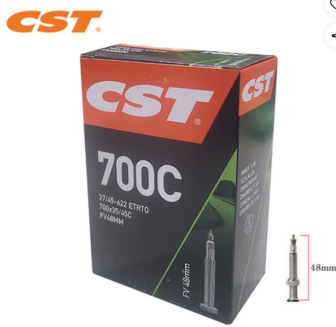 CST 프레스타 자전거튜브 700x35~45 fv 48mm, 1개