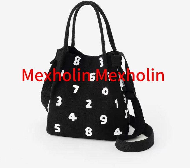 Mexholin소우소우 넘버 크로스 가방 토트백 캔버스 숄더백 핸드백Mexholin