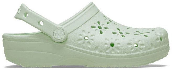 크록스 클래식 플로럴 컷아웃 클로그 210927-3YH