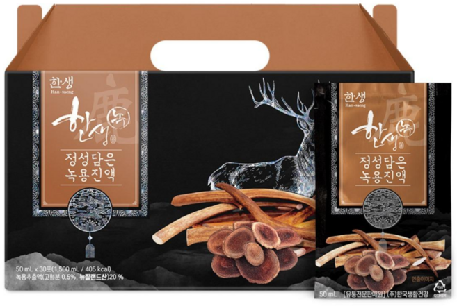 팔레오 한생 정성담은 녹용진액 세트, 1개, 1.5L