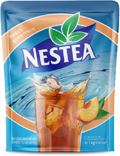 네슬레 네스티 복숭아맛 아이스티 1kg, 1개입, 2개