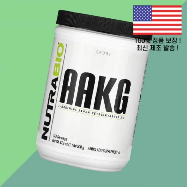 뉴트라바이오 AAKG 1.1파운드 500g NutraBio 1.1lb, 뉴트라바이오 AAKG 1.1파운드 500g NutraB, 1개 - 쿠팡