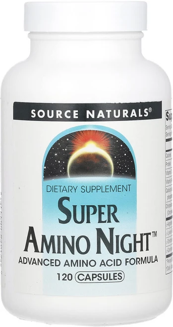 Source Naturals Super Amino Night 캡슐 120정, SourceNaturalsSuperAminoNight캡, 1개 - 쿠팡