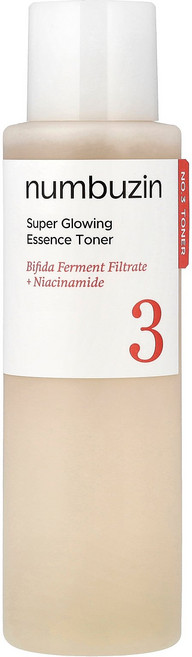 넘버즈인 Numbuzin No.3 슈퍼 글로잉 에센스 토너 200ml(6.76fl oz) NZN-58012, 1개, 200ml