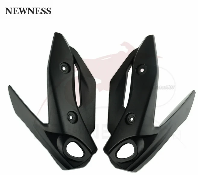 왼쪽 오른쪽 패널 회전 신호등 브래킷 홀더 프레임 페어링 야마하 호환 호환 XJ6 2009, 02 Unpainted