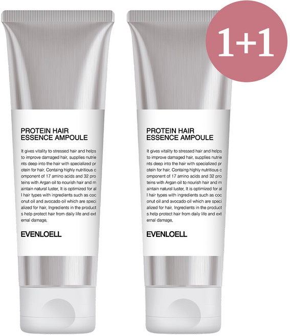 이븐로엘 프로틴 헤어 에센스 앰플, 120ml, 2개