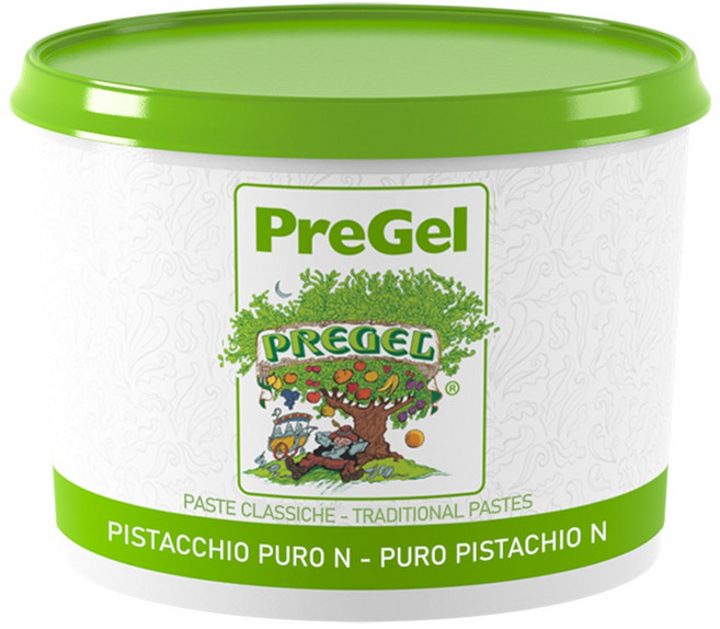 젤요 Pregel 프리젤 피스타치오 페이스트 두쫀쿠 젤라또 아이스크림 재료, 1개, 2.5kg