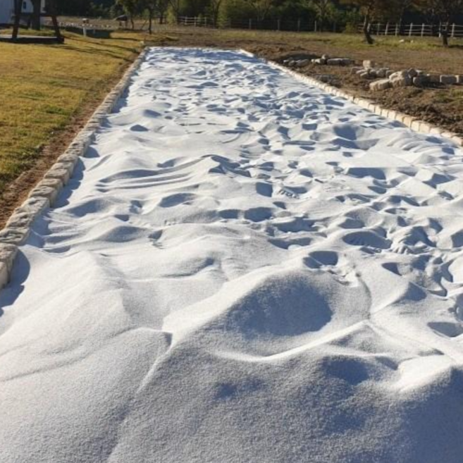 프리미엄 규사 모래 돌가루 새하얀모래 1포 25kg, 1개, 20kg