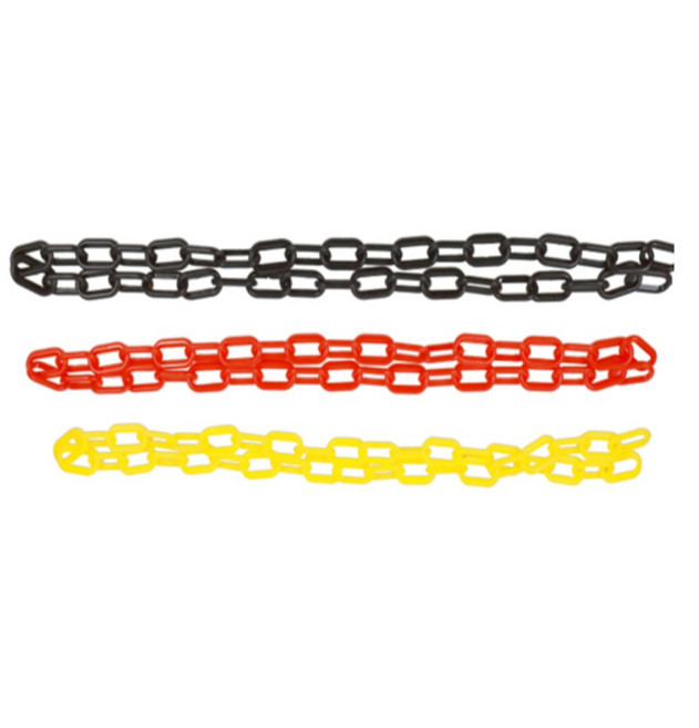 애나허니 안전구획 플라스틱 사슬 바리케이트 접근금지띠, 레드