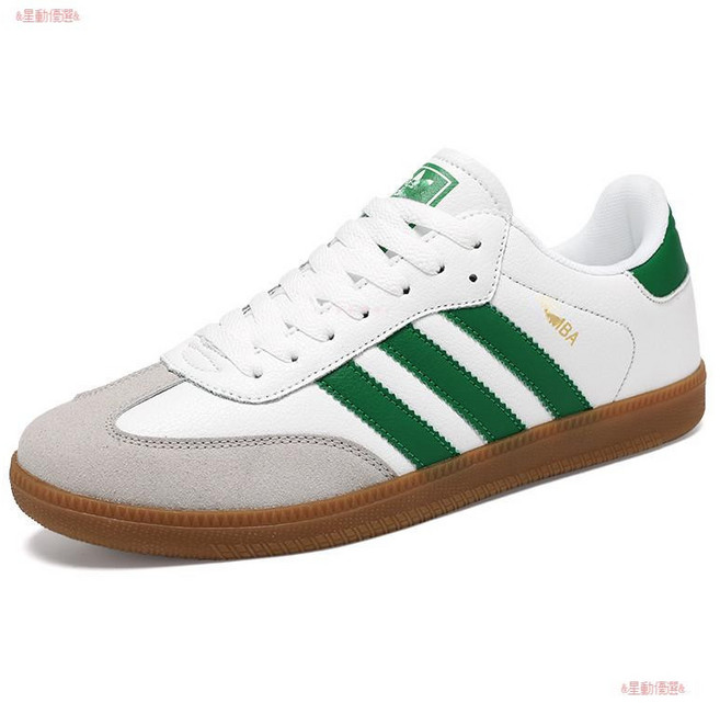 時尚情侶板鞋 復古簡約德訓鞋 防滑耐磨平底鞋 輕便透氣運動鞋