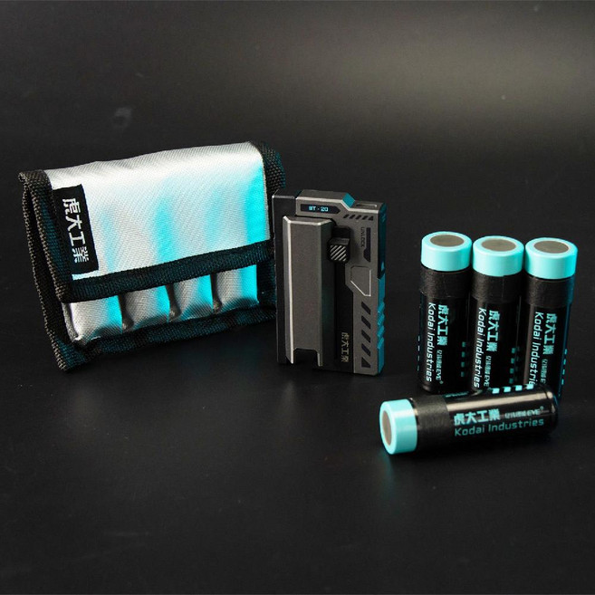 교체형 보조 배터리 BT-20 윙맨 모듈 교환 타입, C. 스페이스 실버(배터리 4개 + 팩 세트), 5000mAh