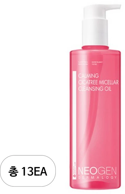 네오젠 카밍 시카트리 미셀라 클렌징 오일, 300ml, 13개 - 쿠팡
