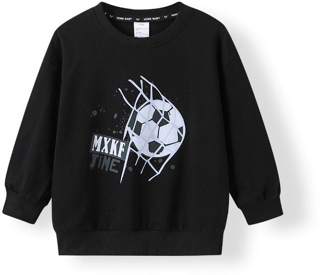 루비키즈 봄 가을 간절기 캐주얼 상의 주니어 아동 남아 긴팔 맨투맨 티셔츠 B176