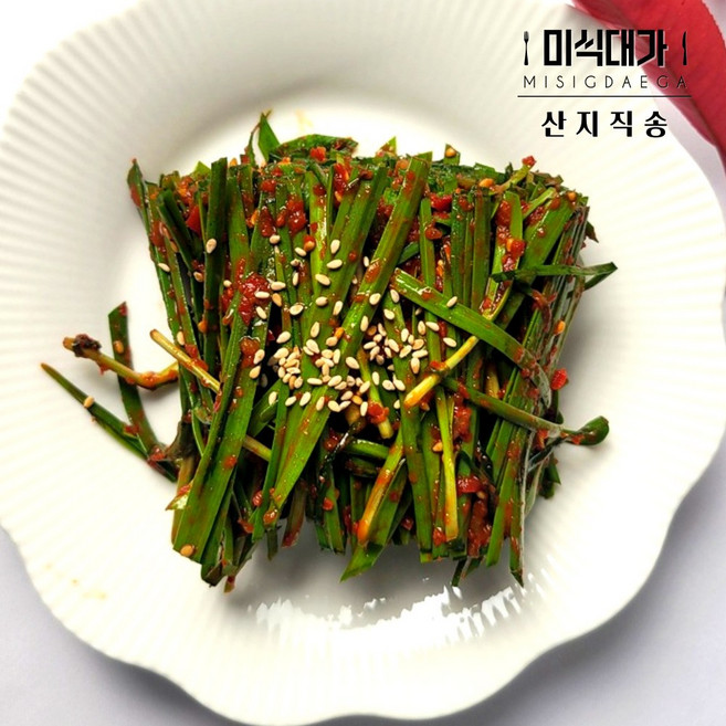 갓담은 100% 국내산 부추김치, 4개, 1kg