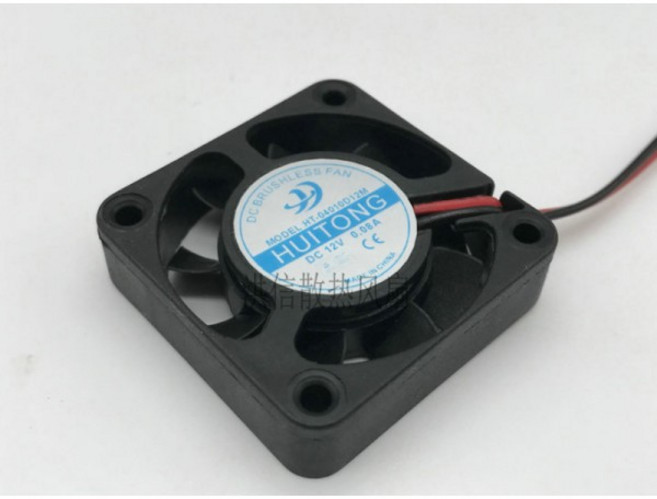 호환 HUITONG HT-04010D12M DC12V 0.08A 4010 40x40x10MM 자동 냉각 팬용 기존 CPU 쿨러 팬, [01] 옵션1, 1개