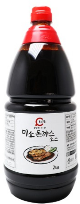 소니또 미소돈까스소스 2kg 국내산 업소용 돈가스소스, 1개
