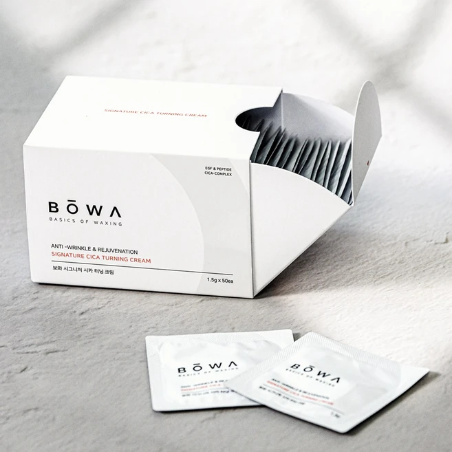 보와 시그니처 시카 터닝 크림 홍조 트러블 관리 시술 후 케어크림, 1.5g, 50개 - 쿠팡