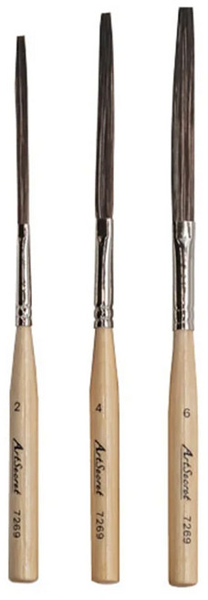 긴선 라인붓 소귀털 핀스트라이핑 커스텀페인팅, 7269, 3개