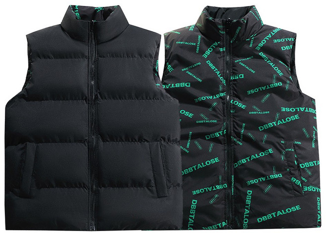 [메리샵]남성 양면 경량 패딩 베스트